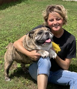 Peanut and Lisa Cantwell
